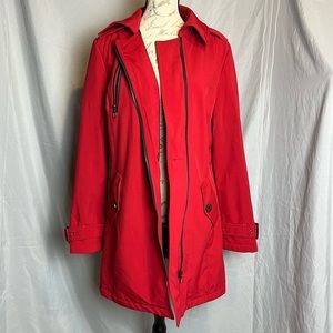 Bright Red Autumn or Spring Jacket